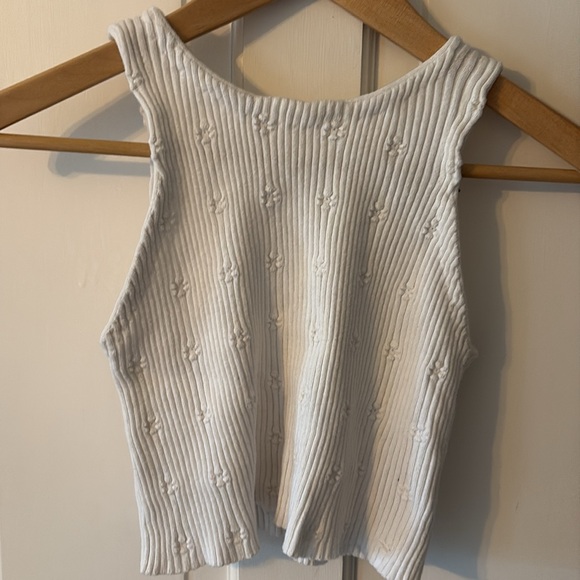 Cream Ribbed Tops Trio XS - Picture 2 of 9